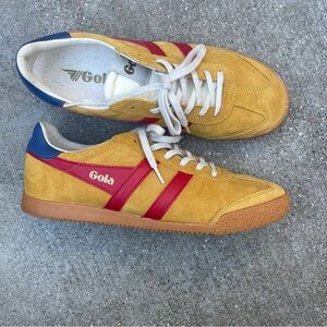 Gola Mustard and Red Women's Sneakers